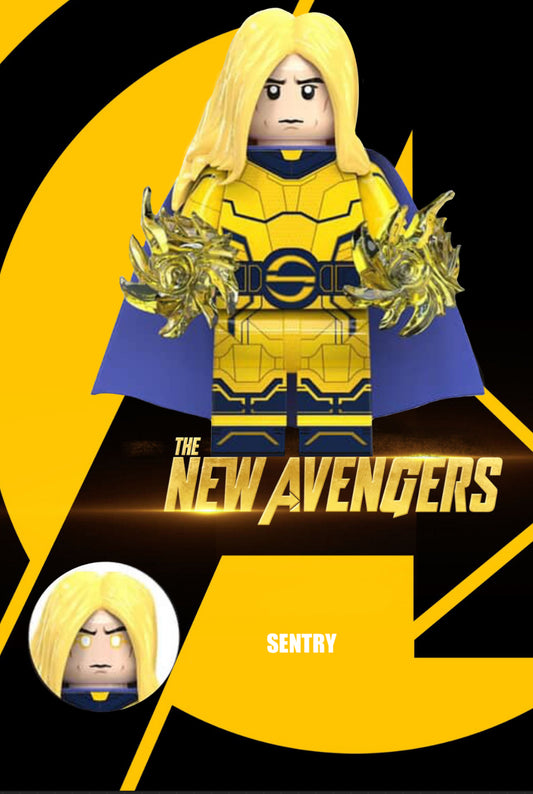 MINIFIGURE MARVEL UNIVERS: SENTRY (THE NEW AVENGERS) custom