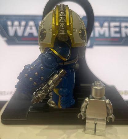 ⭐️⭐️⭐️BIG MINIFIGURE WARHAMMER 40K UNIVERS: SATURNINE PATTERN-ULTRAMARINE ⭐️⭐️⭐️custom