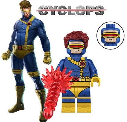 ⭐️⭐️MINIFIGURE MARVEL UNIVERS: CYCLOPS ⭐️⭐️custom