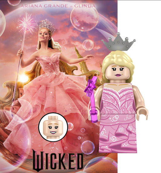 MINIFIGURE DISNEY "WICKED" UNIVERS: GLINDA custom