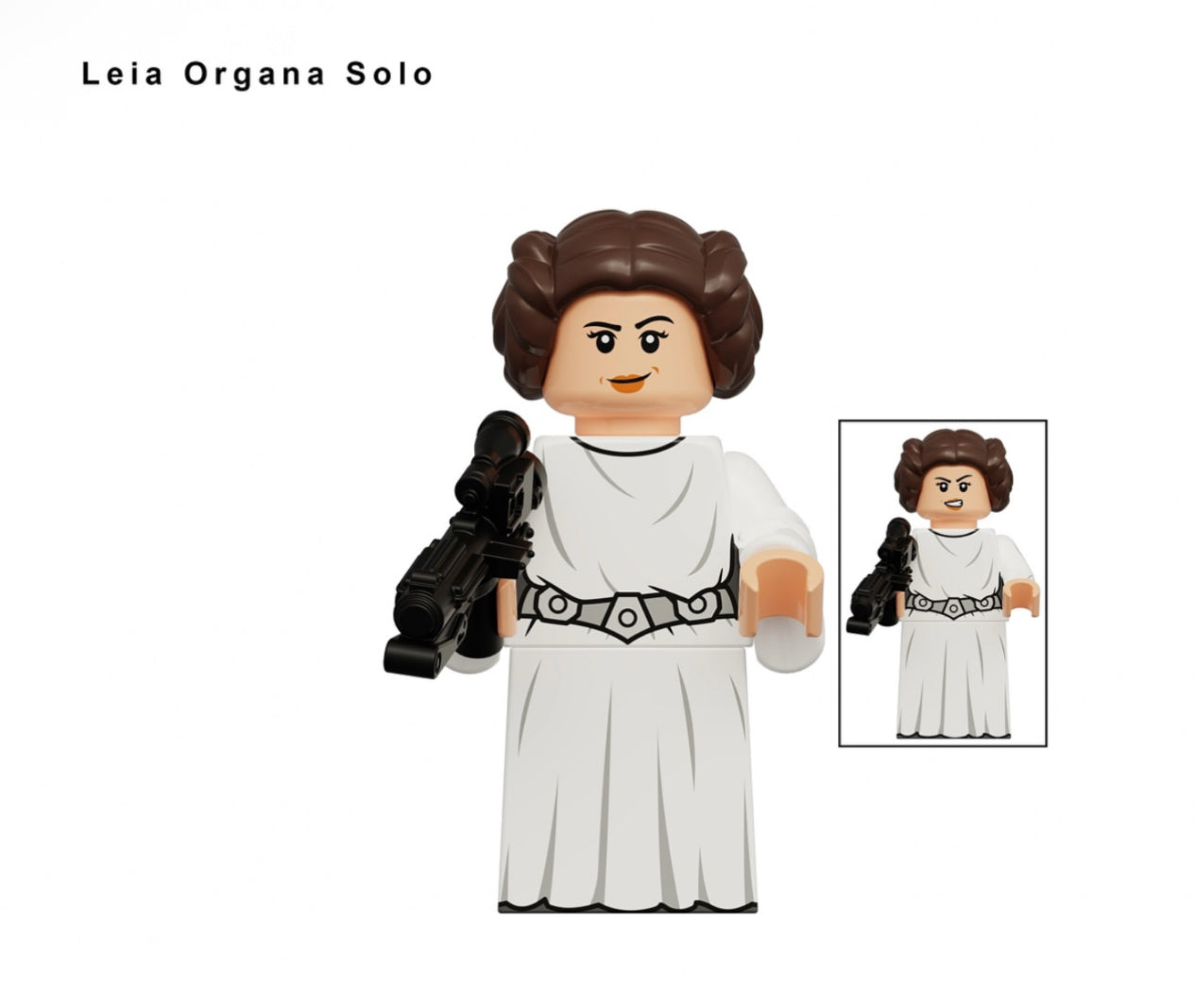 ♥️♥️MINIFIGURE STAR WARS UNIVERS: PRINCESSE LEIA (YAVIN IV)♥️♥️CUSTOM