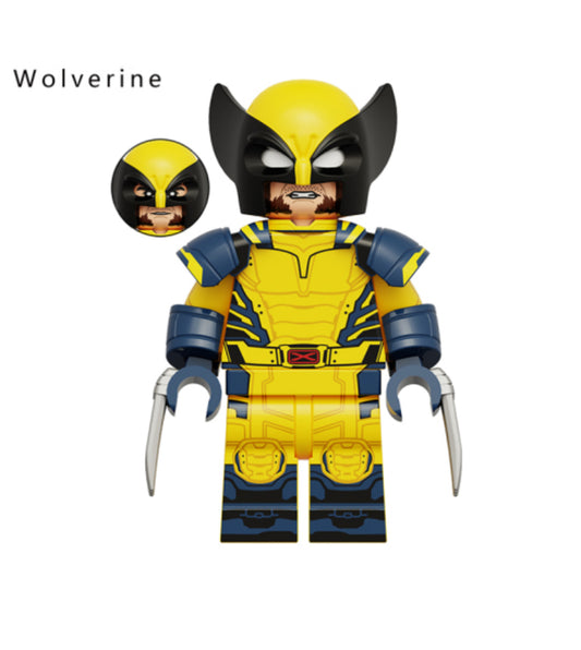 ♥️♥️♥️MINIFIGURE WOLVERINE NEW SCULT ♥️♥️♥️CUSTOM