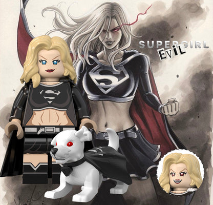 PREVENTE MINIFIGURE DC COMICS UNIVERS: EVIL SUPERGIRL Custom Disponibilité fin Octobre 2026