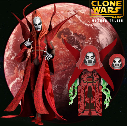 PREVENTE MINIFIGURE STAR WARS UNIVERS: MOTHER TALZIN CUSTOM Disponibilité fin septembre 2025