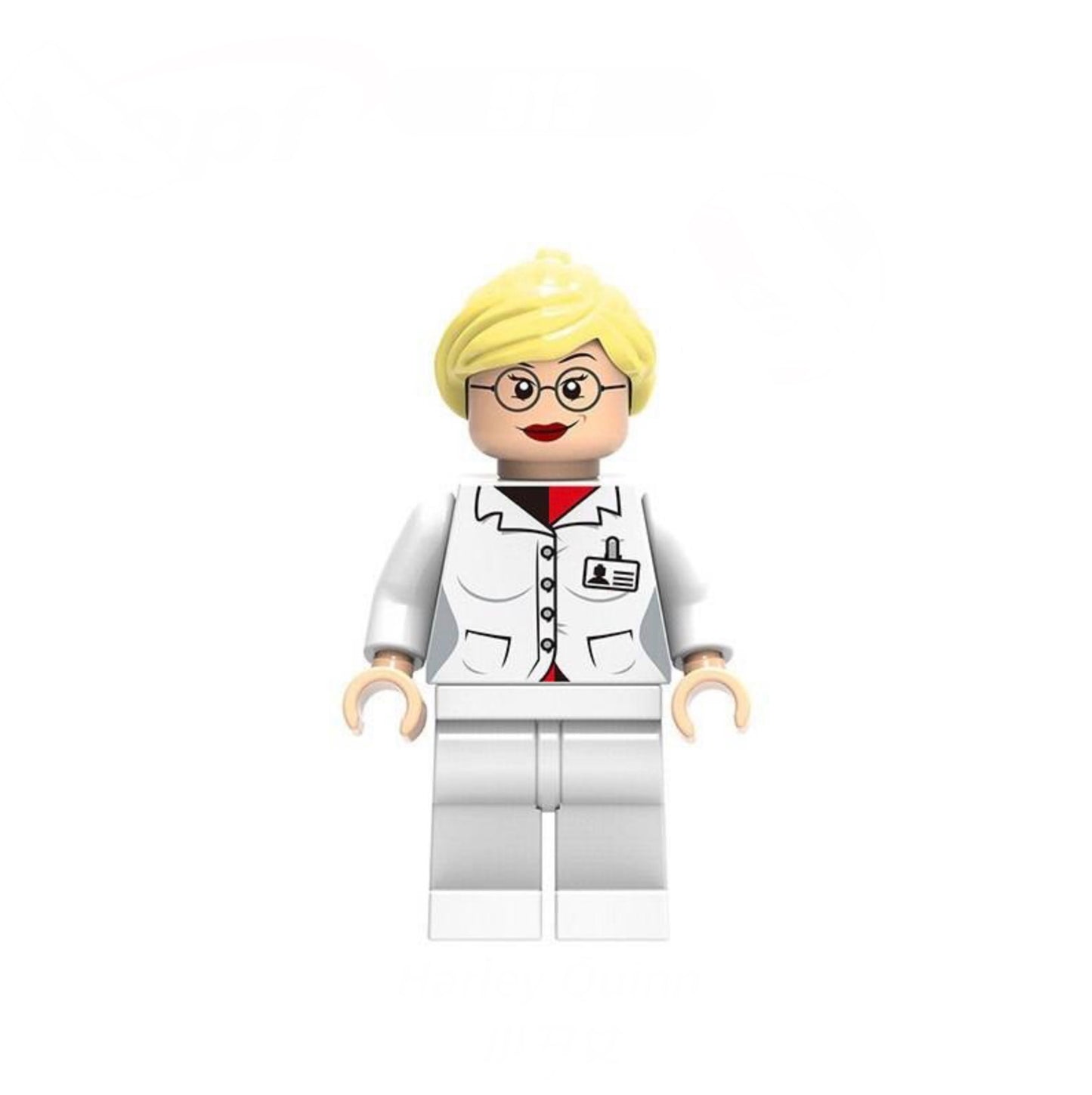 MINIFIGURE DC UNIVERS : HARLEY QUINN custom (Rare 2018 DERNIÈRE PIÈCE)