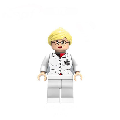 MINIFIGURE DC UNIVERS : HARLEY QUINN custom (Rare 2018 DERNIÈRE PIÈCE)