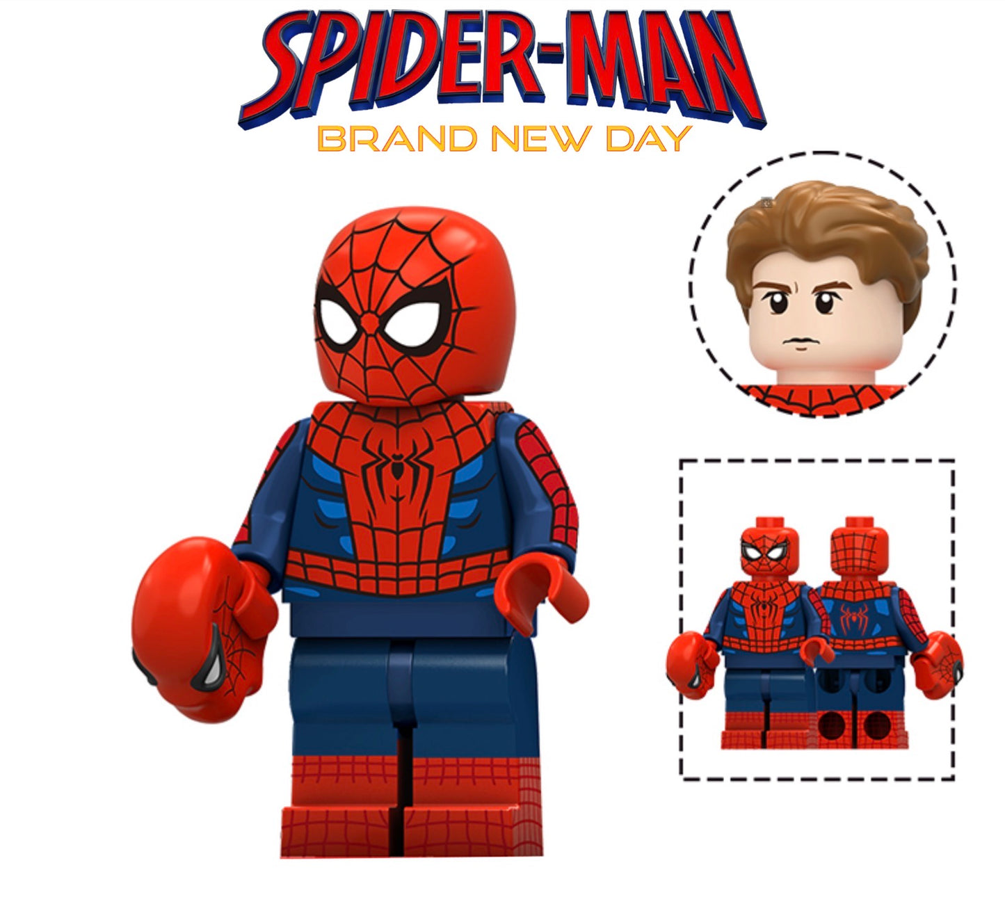 PREVENTE MINIFIGURE MARVEL UNIVERS (SPIDERMAN):SPIDER-MAN Custom Disponibilité mi-septembre 2026