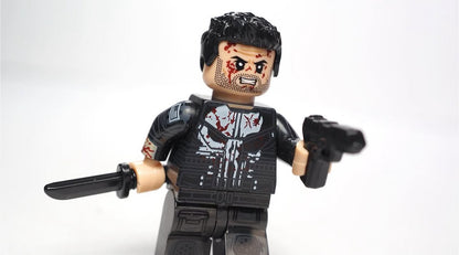 ♥️♥️MINIFIGURE MARVEL UNIVERS : THE PUNISHER ♥️♥️Custom