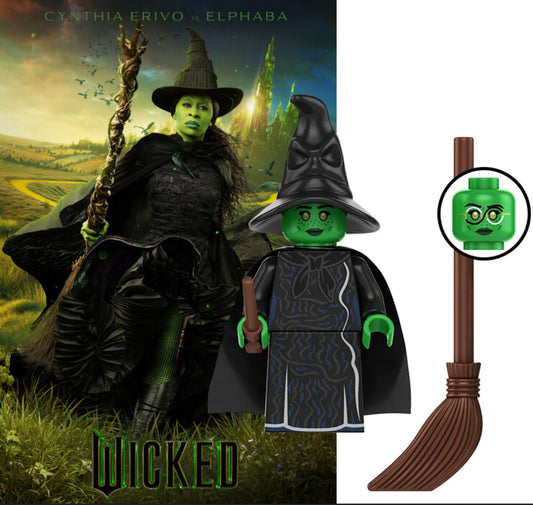 MINIFIGURE DISNEY "WICKED" UNIVERS: ELPHABA custom