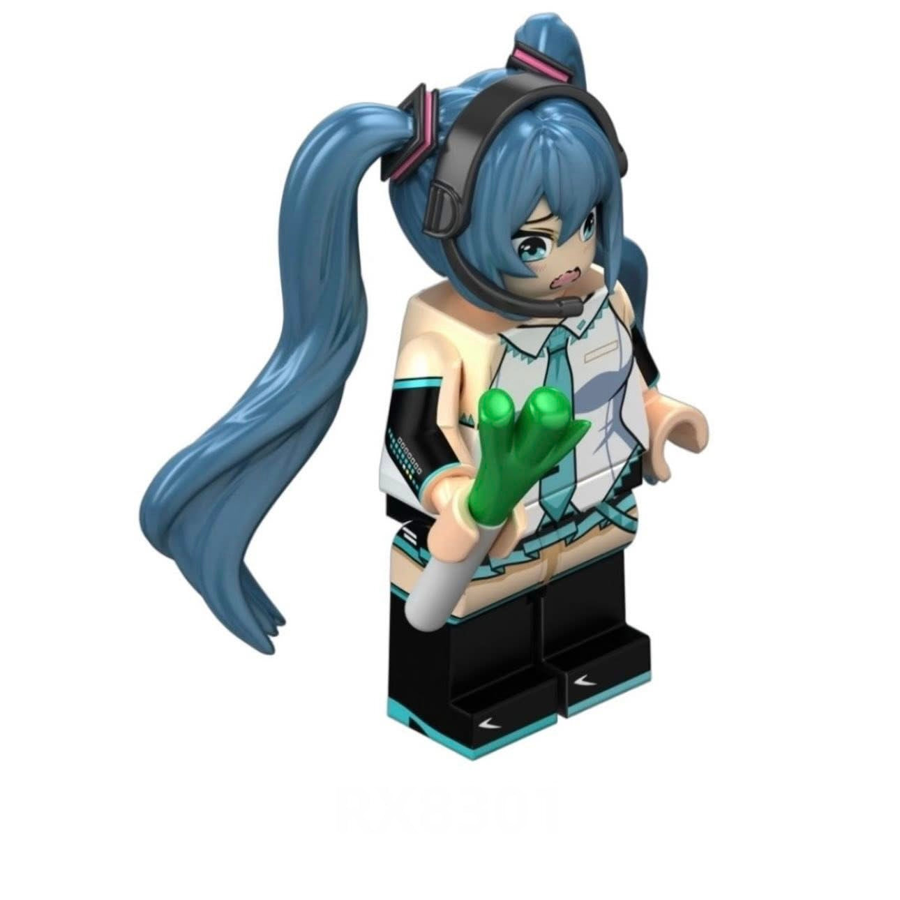 MINIFIGURE ANIMATION/MANGA HATSUNE MIX UNIVERS: HATSUNE MIKU custom