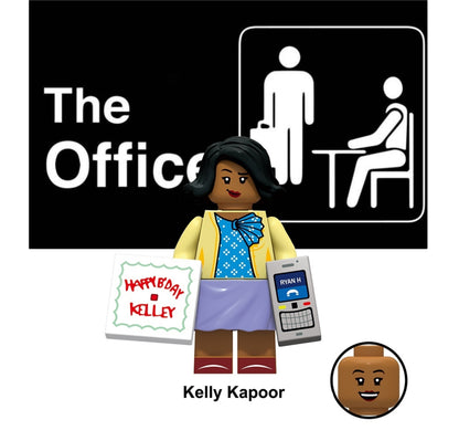 MINIFIGURE THE OFFICE UNIVERS: KELLY KAPOOR Custom