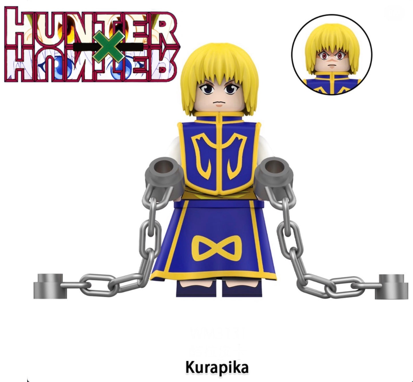 PREVENTE MINIFIGURE HUNTER X HUNTER UNIVERS: KURAPIKA CUSTOM Disponibilité mi-septembre 2026