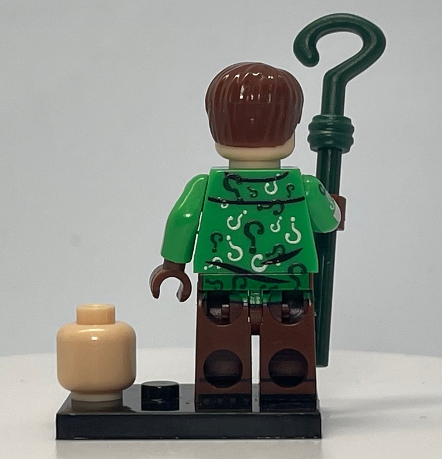MINIFIGURE DC UNIVERS : THE RIDDLER custom (Rare 2018 DERNIÈRE PIÈCE)