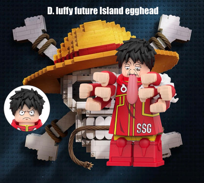 PRÉVENTE ⭐️⭐️⭐️MINIFIGURE ONE PEACE UNIVERS: MONKEY D. LUFFY FUTURE ⭐️⭐️⭐️custom DISPONIBILITÉ DÉBUT NOVEMBRE 2026