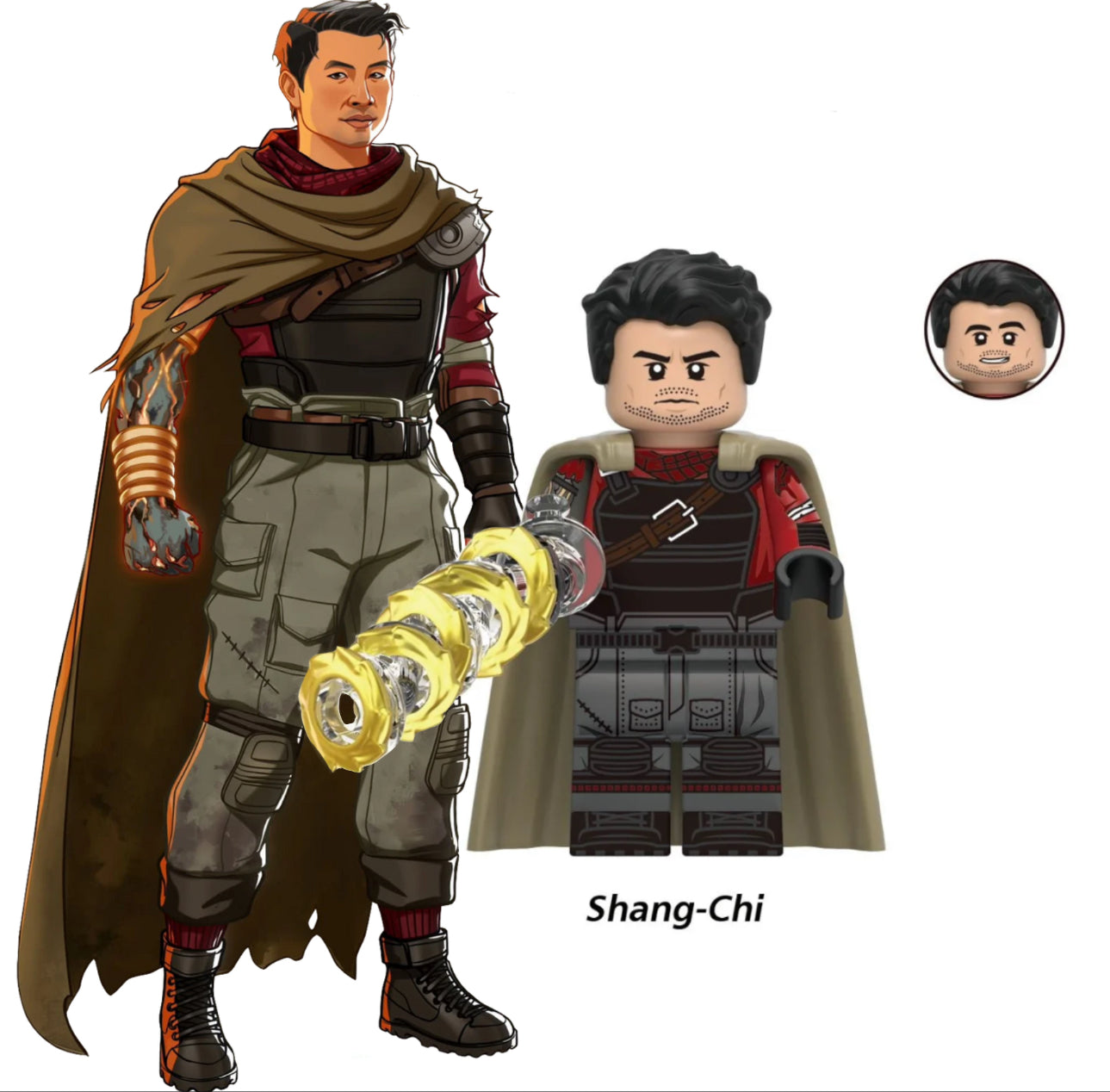 PREVENTE MINIFIGURE MARVEL UNIVERS : SHANGHAI CHI MARVEL ZOMBIE custom Disponibilité fin Novembre 2025