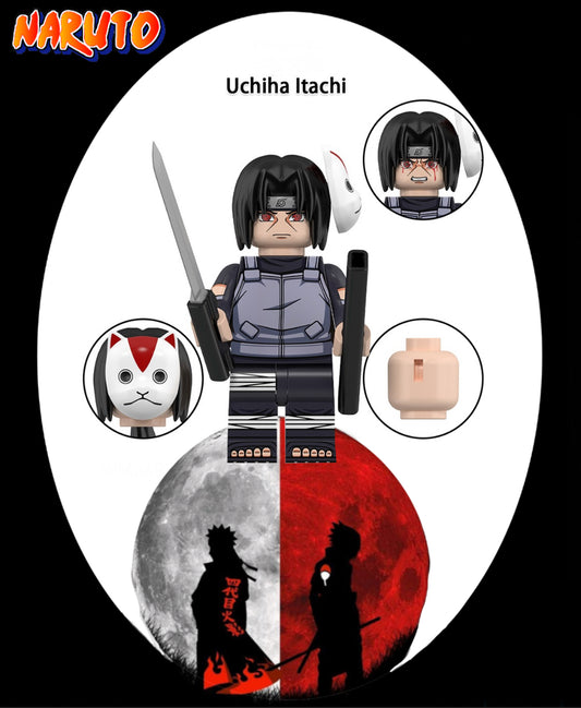 PREVENTE MINIFIGURE NARUTO UNIVERS: UCHIHA ITACHI custom Disponibilité fin Mai 2025