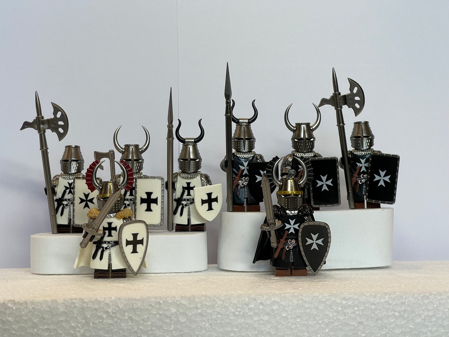 MINIFIGURE MÉDIÉVAL: SÉRIES TEUTONIC KNIGHT custom