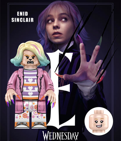 MINIFIGURE WEDNESDAY UNIVERS: ENID SINCLAIR / WEREWOLF Custom