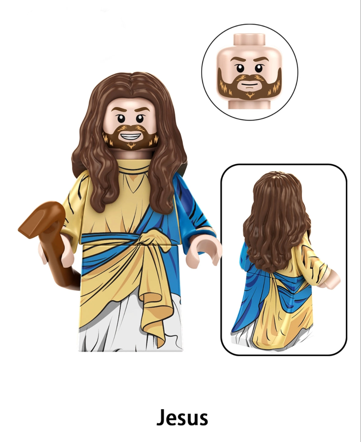 ♥️♥️♥️MINIFIGURE LES DIEUX UNIVERS: JESUS ♥️♥️♥️custom