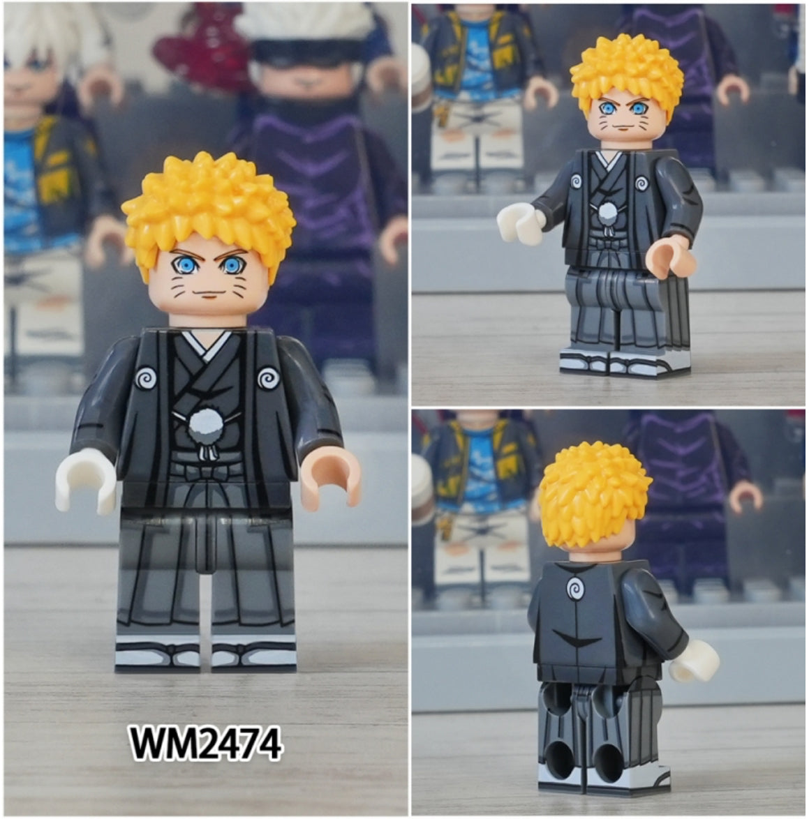 MINIFIGURE NARUTO UNIVERS: UZUMAKI NARUTO custom