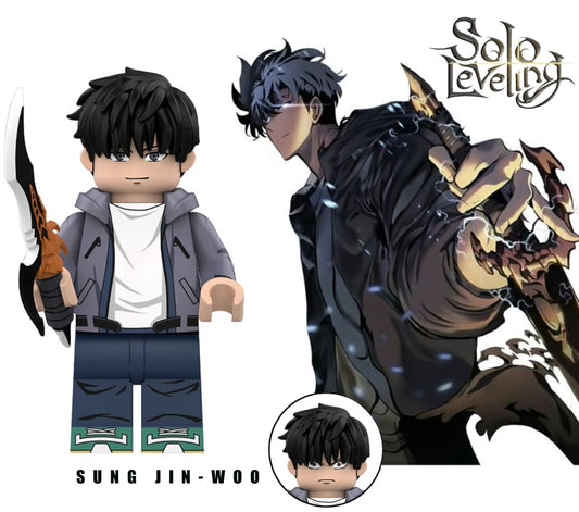 PREVENTE MINIFIGURE SOLO LEVELING UNIVERS: SUNG JIN-WOO custom Disponibilité fin octobre 2025
