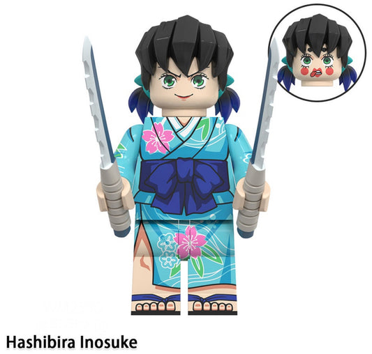 MINIFIGURE DÉMON SLAYER UNIVERS: HASHIBIRA INOSUKE custom