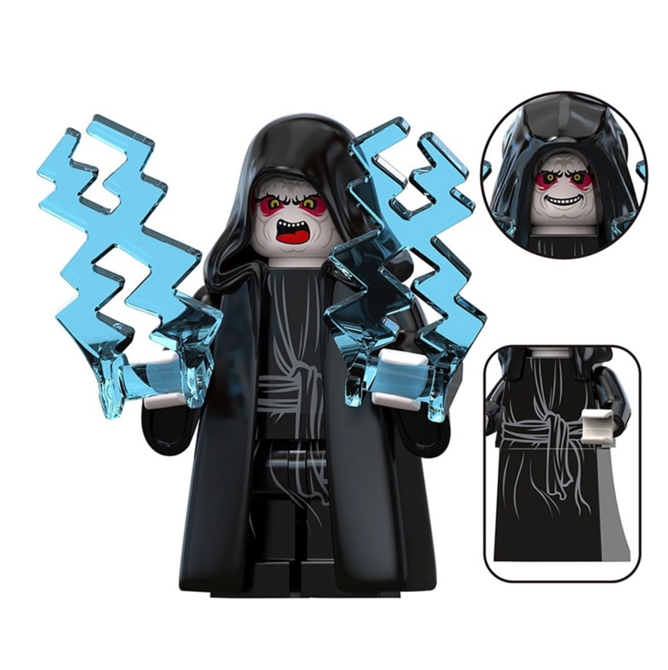 MINIFIGURE STAR WARS UNIVERS: EMPEREUR PALPATINE Custom