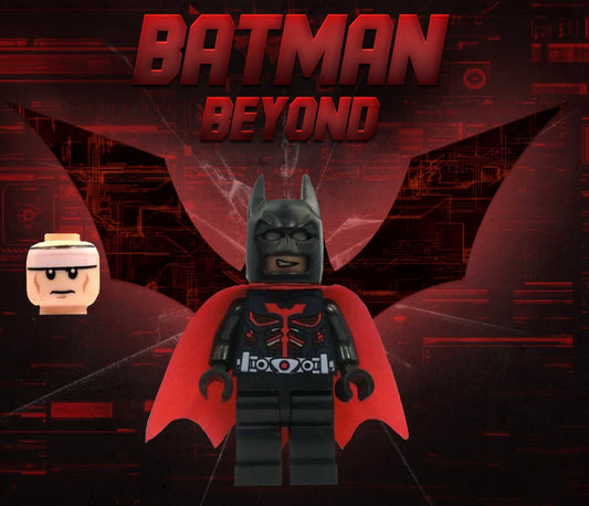 MINIFIGURE DC UNIVERS DE 2014: BATMAN BEYOND custom ⚠️INTROUVABLE ⚠️Dernière pièce