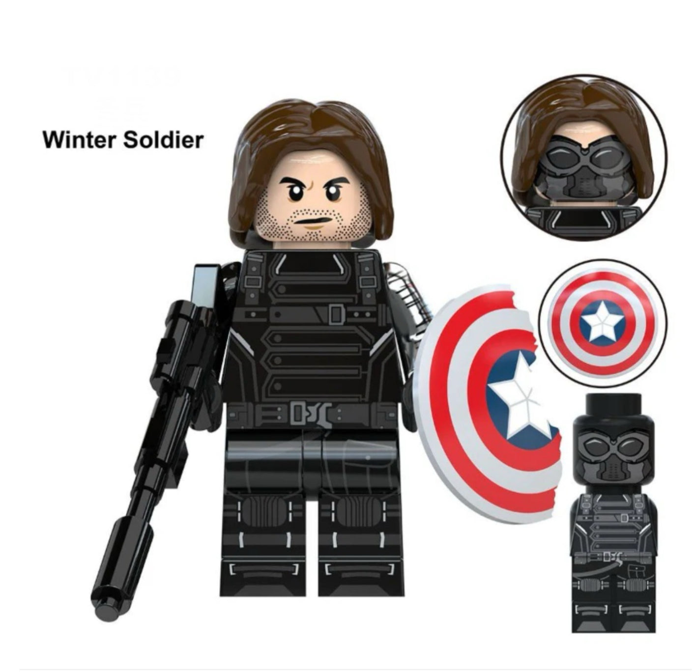PREVENTE MINIFIGURE MARVEL UNIVERS: WINTER SOLDIER custom Disponibilité fin octobre 2025