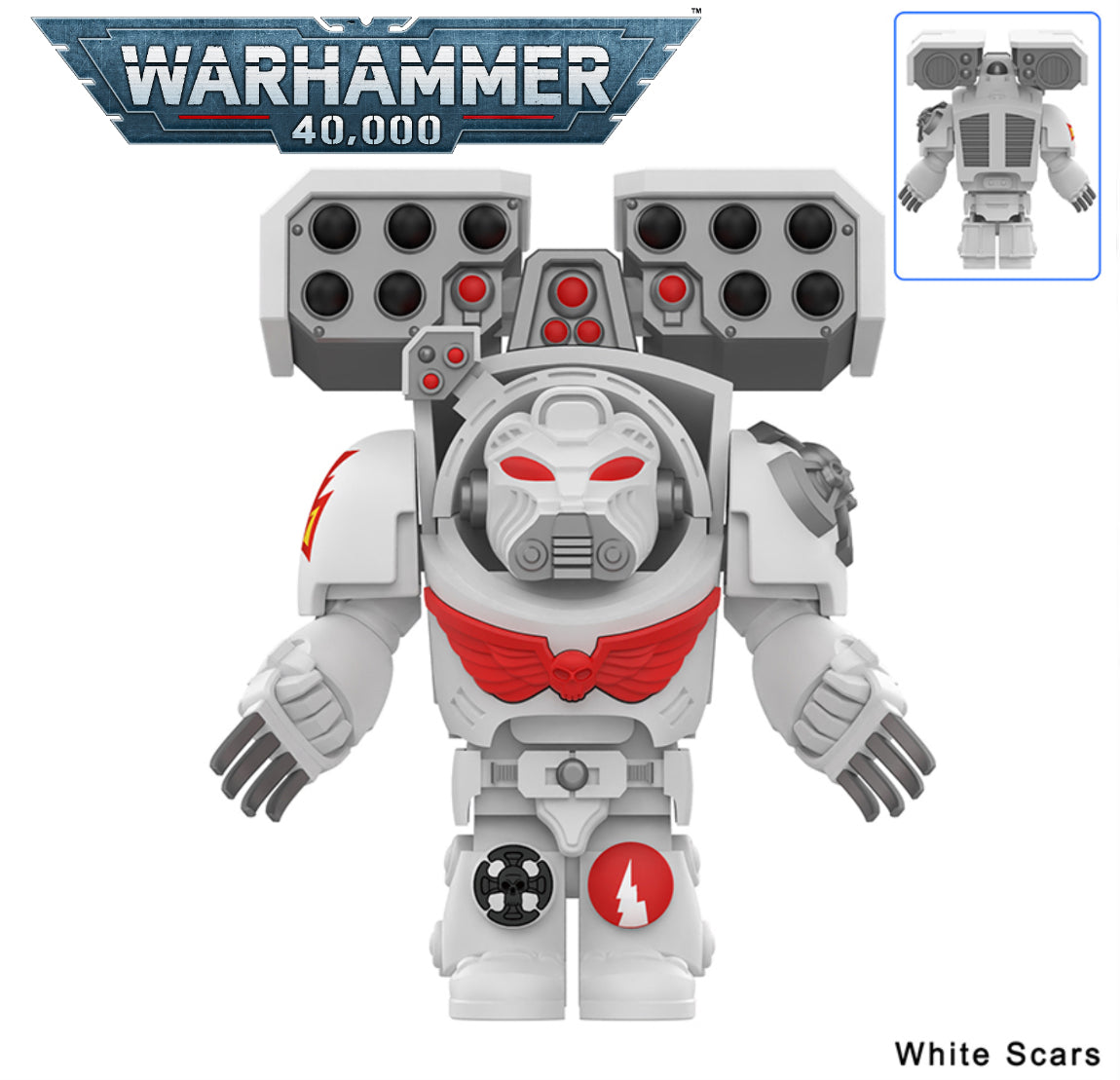 PREVENTE♥️♥️♥️MINIFIGURE WARHAMMER 40K UNIVERS: WHITE SCARS custom DISPONIBILITÉ FIN DÉCEMBRE 2025