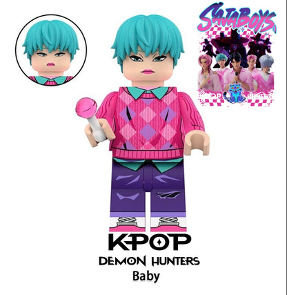 ♥️♥️♥️MINIFIGURE K-POP DÉMON HUNTER UNIVERS : BABY ♥️♥️♥️custom