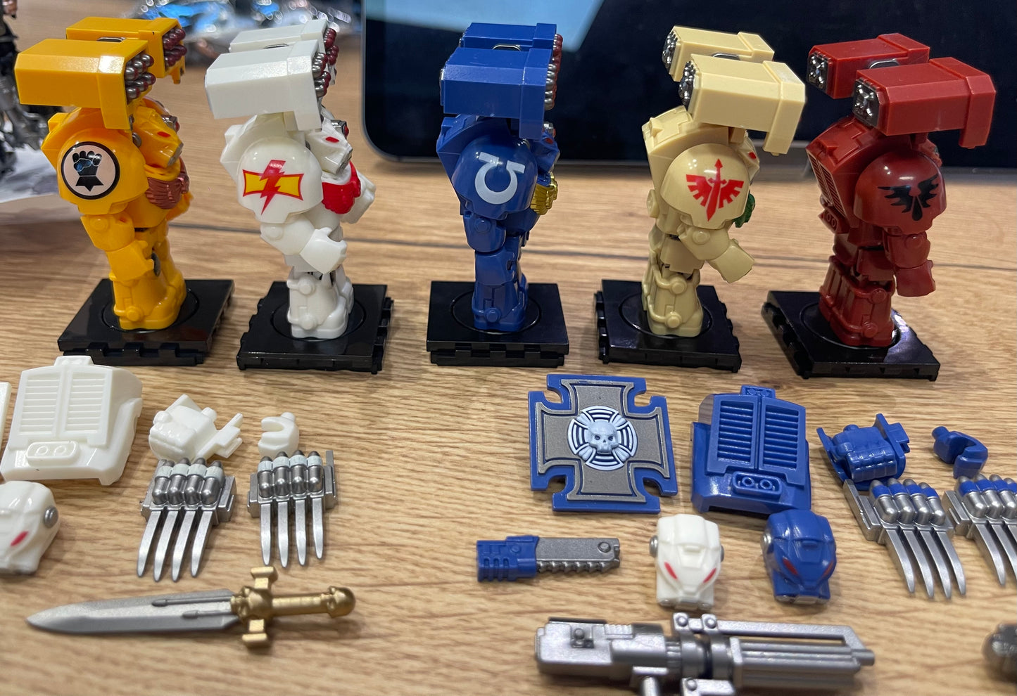 ⭐️⭐️⭐️MINIFIGURE WARHAMMER 40K UNIVERS: ULTRAMARINES TERMINATOR ⭐️⭐️⭐️custom