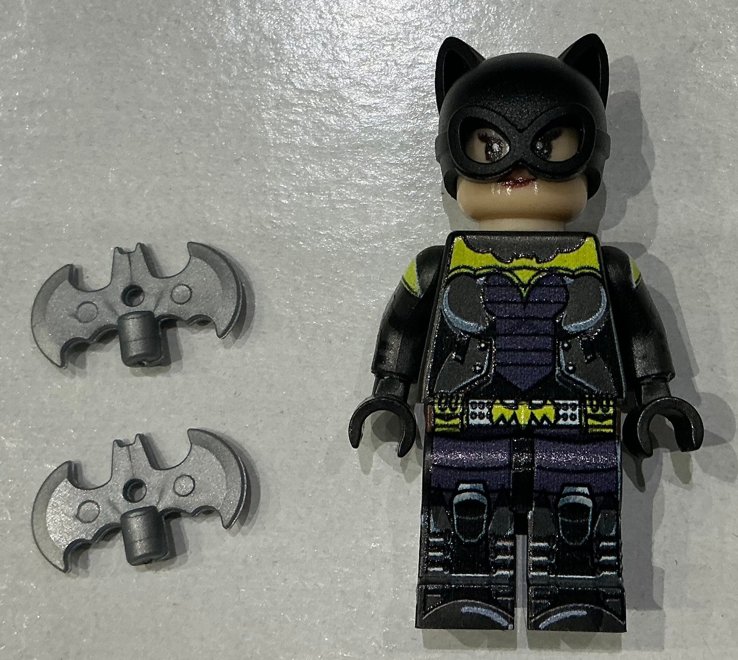 MINIFIGURE DC UNIVERS : BATGIRL(Arkham) Custom figurine de 2018
