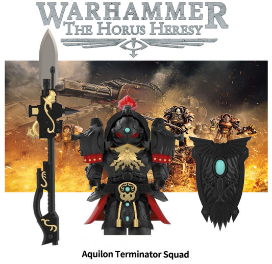 MINIFIGURE WARHAMMER 40K UNIVERS: AQUILON TERMINATOR SQUAD custom
