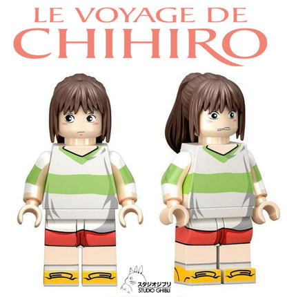 EDITION LIMITÉE ⭐️⭐️⭐️ MINIFIGURE LE VOYAGE DE CHIHIRO UNIVERS: CHIHIRO OGINO ⭐️⭐️⭐️custom