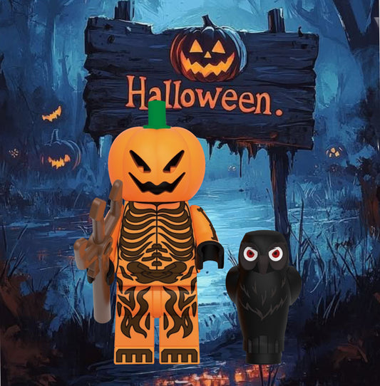 MINIFIGURE HORREUR UNIVERS : PUMPKINHEAD custom