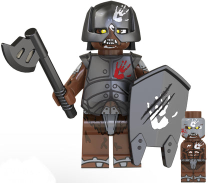 MINIFIGURE LOTR URUK-HAI CUSTOM