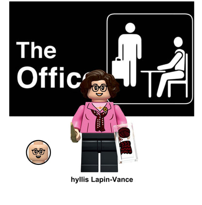 MINIFIGURE THE OFFICE UNIVERS: PHYLLIS LAPIN-VANCE Custom