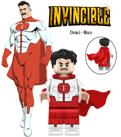 MINIFIGURE INVINCIBLE UNIVERS : ONMI-MAN custom