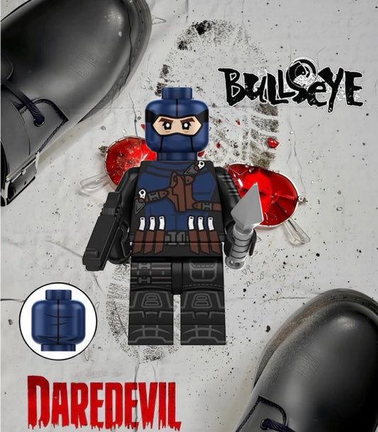 ⭐️⭐️MINIFIGURE MARVEL UNIVERS: BULLSEYE ⭐️⭐️custom