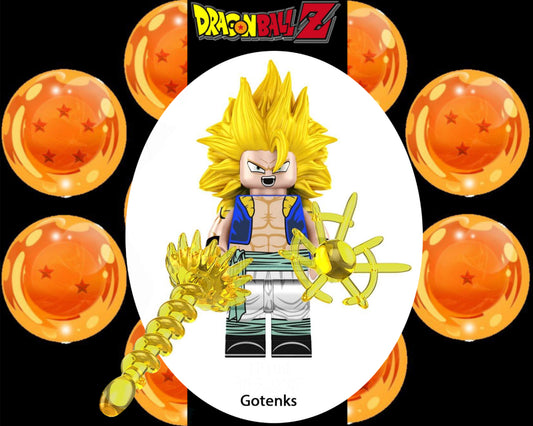 PREVENTE MINIFIGURE DRAGON BALL Z UNIVERS: GOTENKS Custom Disponibilité fin novembre 2025