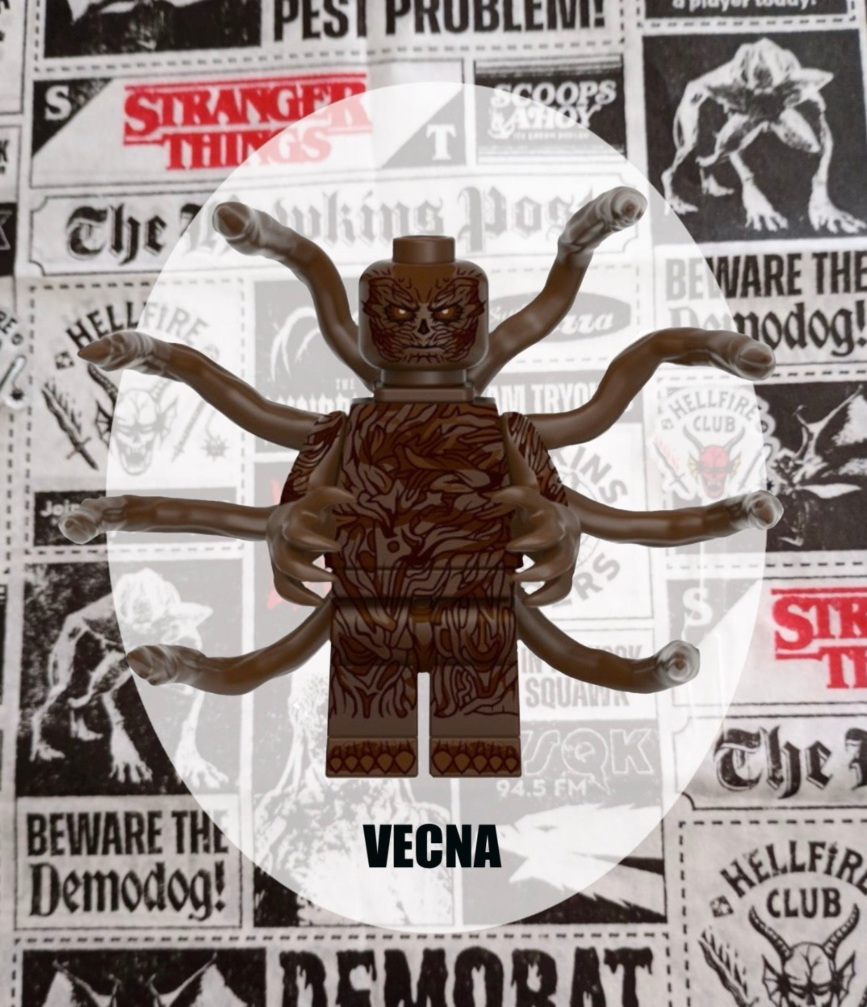 MINIFIGURE STRANGER THINGS UNIVERS: VECNA Custom