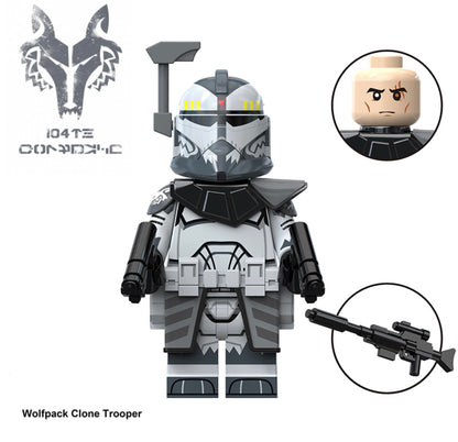 PREVENTE MINIFIGURE STAR WARS UNIVERS: 104th WOLFPACK CLONE TROOPER Custom Disponibilité mi-juin 2026