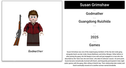 ⭐️⭐️⭐️MINIFIGURE RED DEAD REDEMPTION UNIVERS: Susan Grimshaw ⭐️⭐️⭐️Custom