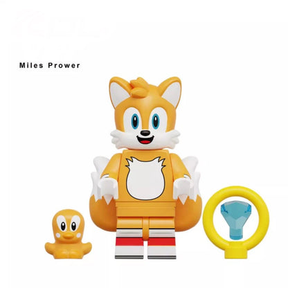 MINIFIGURE  SONIC UNIVERS : MILES PROWER Custom