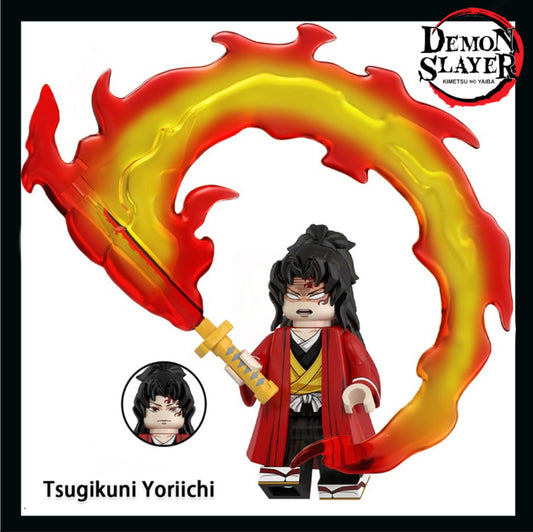 PRÉVENTE♥️♥️♥️MINIFIGURE DÉMON SLAYER UNIVERS: TSUGIKUNI YORIICHI ♥️♥️♥️custom Disponibilité Septembre 2025