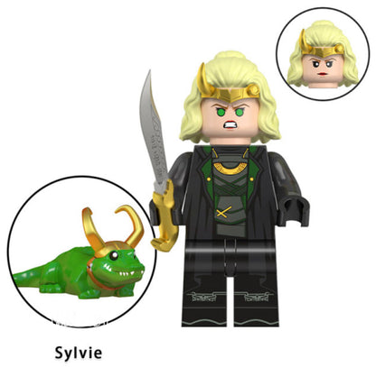 MINIFIGURE SYLVIE (loki) custom