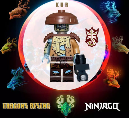 MINIFIGURE NINJAGO UNIVERS: KUR FORBIDDEN FIVE CUSTOM