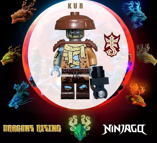 MINIFIGURE NINJAGO UNIVERS: KUR FORBIDDEN FIVE CUSTOM