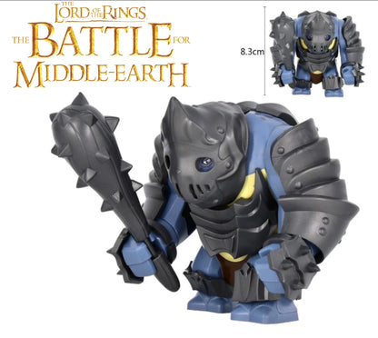 PREVENTE MINIFIGURE LORD OF THE RING UNIVERS: ARMORED TROLL(VERSION B) custom Disponibilité fin août 2026